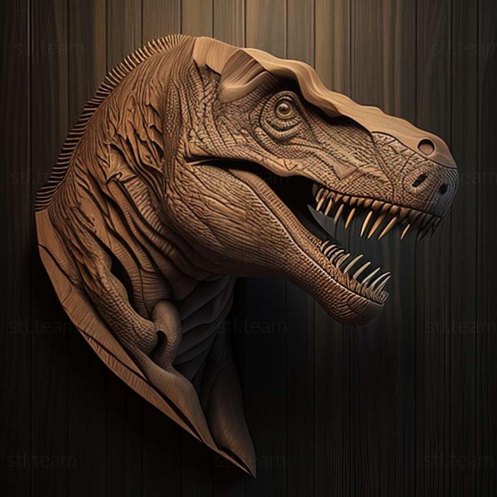 3D model Tarbosaurus (STL)